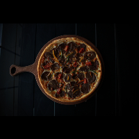 پیتزا نرمال سیرو استیک